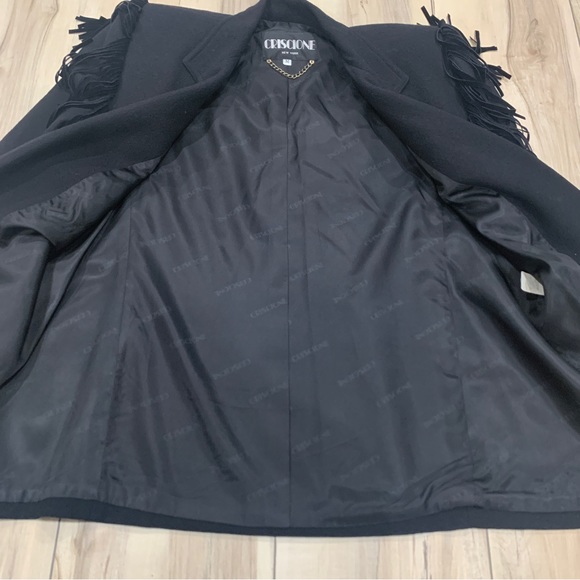 VINTAGE CRISCIONE Fringe Blazer - Picture 8 of 11